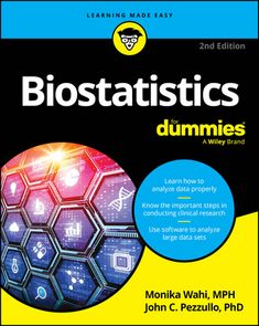 Break down biostatistics, make sense of complex concepts, and pass your class If you're taking biostatistics, you may need or want a little extra assistance as you make your way through. Biostatistics For Dummies follows a typical biostatistics course at the college level, helping you understand even the most difficult concepts, so you can get the grade you need. Start at the beginning by learning how to read and understand mathematical equations and conduct clinical research. Then, use your kno Basic Statistics, Learning How To Read, Dummies Book, Mathematical Equations, Medical Anatomy, For Dummies, Clinical Research, Research Studies, Science Books