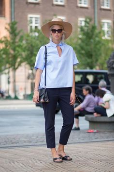 Copenhagen Fashion Week Spring 2015 Street Style- HarpersBAZAAR.com Babylon City, Minimalist Street Style, Danish Fashion