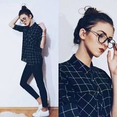 Cute Hipster Outfits, Nerd Chic, Hipster Looks, Nerd Fashion, Hipster Outfits, Elegante Casual, Hipster Fashion, Tomboy Fashion, Inspired Outfits