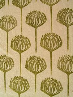 an image of a flower pattern on fabric