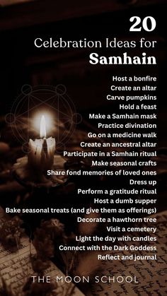 Traditional Samhain Recipes, Samhain Aesthetic, Witches New Year, Witch Holidays, Samhain Celebration, Happy Samhain, Celebrate Samhain, Samhain Altar, Pagan Nature