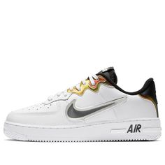 Nike Air Force 1 React 'White Iridescent' CN9838-100 (AF1/SNKR/Unisex) Nike Air Force 1 React, Nike Air Force 1, Stylish Sneakers, Air Force 1, Nike Air Force, Perfect Pair, Air Force, Nike Air, Force