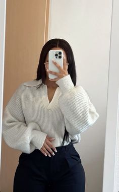 Feminine Era Outfit, Cute Fall Outfits Baddie, Cozy Work Outfit, Corporate Casual, Neat Casual Outfits, Cute Modest Outfits