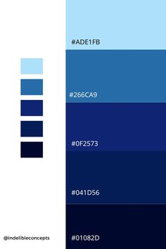 Color Palette For Business, Rgb Palette, Blue Pallets, Coaching Brand, Bio Pool, Blue Website, Flat Color Palette, Marketing Colors