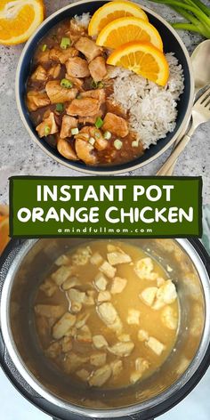 Do you need a healthy dinner option? Try Instant Pot Orange Chicken! This chicken dish is a 30 minute meal made with chicken breast and a citrus sauce. It’s a family favorite that is quick and easy. Enjoy! Orange Chicken Breast Recipe, Orange Chicken And Rice, Chicken And Rice Instant Pot, Sweet Chicken Recipes, Instant Pot Orange Chicken, Rice Instant Pot, Chicken Chunks, Best Instant Pot Recipe