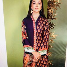 This Shirt Is Brand New, And Is One Of The Latest Styles. I Just Recently Ordered This, And Got The Wrong Size. I’m Selling This At The Same Cost Price , This Is In Small But Looks Like S/M Floral Print Top For Eid, Elegant Cotton Tops With Printed Motifs, Elegant Fitted Tops With Printed Motifs, Elegant Purple Printed Set, Multicolor Party Blouse For Eid, Elegant V-neck Printed Sets, Purple Long Sleeve Sets With Printed Motifs, Long Sleeve Floral Print Top For Eid, Elegant Blouse With Printed Motifs For Eid