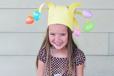 Easter Crown, Easter Hat Parade, Easter Bonnets, Easter Headbands, Easter Hat, Easter Essentials, Crown Crafts