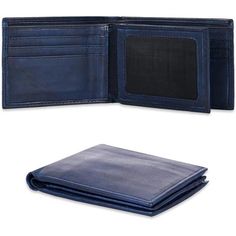 New Product Leather Lining Snap Closure Practical Features : Comes In One_size 3.5 X 4.35 X 0.75 Inches. It Has 9 Credit Card Slots And 1 Id Window, 2 Note Compartment And 2 Extra Pocket For Any Documents You Like. This Wallet Is Unlike Other Wallet Which Has More Than Extra Or Less Than Required Space. Rfid Blocking Anti Theft Security : Our Purpose Is Not Just To Store Your Cards And Valuables In One Place But We Are Keen On Keeping It Safe Too.This Technology Prevents Unauthorised Scans Of Yo Classic Blue Wallets With Rfid Blocking, Classic Blue Trifold Wallet For Everyday Use, Blue Rectangular Trifold Wallet For Everyday Use, Classic Blue Trifold Wallet With Rfid Blocking, Blue Business Wallet With Coin Pocket, Blue Trifold Wallet With Card Slots, Blue Bifold Wallets For Business, Blue Wallets With Coin Pocket For Daily Use, Blue Wallets With Rfid Blocking For Everyday Use