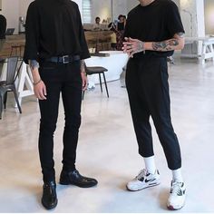 Corporate Goth, Fashion Inspiration Board, Paris Mode, Men Street, Outfits Men, Street Style Inspiration, Goth Outfits, Mens Fashion Trends, Inspiration Board