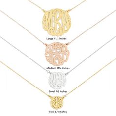 Fulton Classic Monogram Birthday Gemstones, Gold Initial Pendant, Gold Initial Necklace, Delicate Pendant, Colored Diamond Rings, Classic Monogram, Trendy Necklace, Antique Diamond Rings, Initial Necklace Gold