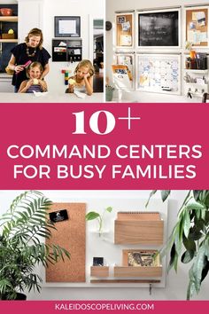 the top ten command centers for busy families