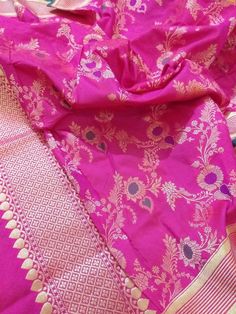 Dupatta length: 2.50 mtr. Dupatta width: 0.90 mtr. Warp : Pure Silk Weft. : Cotton Dry clean This dupatta is made of finely woven fabric and is decorated with intricate design and engravings Banarasi dupattas are characterised by brocade borders & pallus. They often have woven butas or jall on the body Luxury Katan Silk Dupatta For Diwali, Luxury Dupatta With Printed Border For Traditional Ceremonies, Luxury Banarasi Silk Dupatta With Meenakari, Luxury Silk Mark Certified Katan Silk Dupatta, Luxury Pink Cotton Dupatta, Pink Unstitched Suit With Dupatta For Festivals, Pink Anarkali Style Lehenga In Tussar Silk, Bollywood Style Pink Tussar Silk Lehenga, Pink Chanderi Choli With Motifs