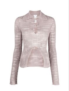 Versace Outfit, Twill Shirt, Knitted Tops, Knitted Top, Pink Linen, Poplin Shirt, Knit Cotton, Crop Shirt, Linen Shirt