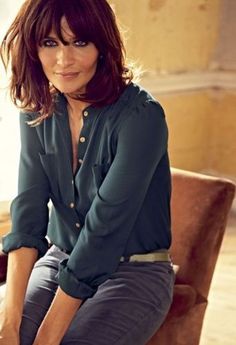 Helena Christensen, French Women, Hair Envy, Grunge Hair, Great Hair, Hair Today, Hair Dos, Hair Day, Cut And Color