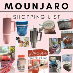 Mounjaro Checklist - Countess of Shopping Meal Plan Shopping List, Health Benefits Of Collagen, Vital Proteins Collagen Peptides, Collagen Benefits, Women Health, Good Foods To Eat