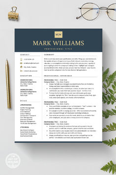 The Art of Resume Template | Free Navy Blue Resume CV Curriculum Vitae Template Design with Matching Cover Letter Dental Hygienist Resume, Resume Teacher, Simple Resume Format, Free Resume Templates, Nursing Resume Template, Sales Resume, Student Resume Template, Teacher Resume Template, Simple Resume Template