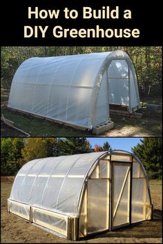 how to build a diy greenhouse in your backyard or yard with this simple step - by - step guide