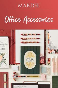 office accessories and stationery are featured in this article