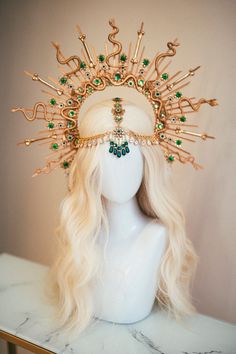 Halo Halo, Halo Crown, Halo Headband, Headpiece Jewelry