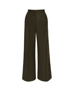 Our slouchy Single Pleat Trouser is a timeless piece that finds balance in touting both a wide-leg and a slim fit. The pant borrows from traditional suiting with a curtained waistband — which sits at the natural waistline for a flattering appearance — alongside pleated detailing. Timeless Wide Leg Workwear Pants, Classic Full-length Fall Pantsuit, Fall Wide-leg Pantsuit With Pressed Crease, Fall Wide Leg Pantsuit With Pressed Crease, Classic Wide-leg Fall Pantsuit, Classic Wide Leg Fall Pantsuit, Timeless Full Length Pants For Work, Timeless Straight Pants For Fall, Timeless Wide Leg Dress Pants For Fall