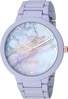 Nine West Women's Rubberized Bracelet Watch Marble Watch, Christmas Gifts For Teen Girls, Modern Bracelets, G Shock Watches, Watches Unique, Women Wrist Watch, Luxury Watch