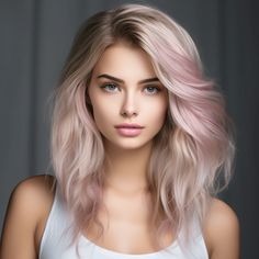 89 Trending Hair Color Ideas of 2023 Streaks Hair, Trending Hair Color, Trending Hair Colors, Anti Frizz Spray, Pink Streaks, Anti Frizz Hair, Trending Hair, Rich Brunette, Frizz Free Hair