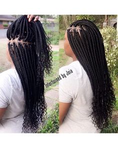 Kenyan Hairstyles, Braided Hairstyles With Curls, Hairstyles With Curls, So Fresh So Clean, Blonde Box Braids, Goddess Braids Hairstyles, Long Box Braids, Cute Braided Hairstyles