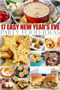 new year's eve party food ideas