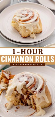 This holiday baking recipe features homemade cinnamon rolls that rise up in no time! They're perfect for your Christmas morning brunch. Soft and fluffy with cream cheese frosting, these 1 hour cinnamon rolls with instant yeast are the BEST! Rolls With Instant Yeast, 1 Hour Cinnamon Rolls, Best Homemade Cinnamon Rolls, Easy Homemade Snacks, Easy Cinnamon Rolls, Easy Cinnamon Rolls Recipe