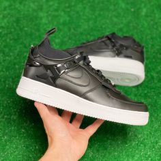 Item: Nike Air Force 1 Low Sp Mens Leather Shoes Dq7558-002 Size: Multiple Men's U.S. Sizes Available Condition: New With Box *Some Boxes May Not Contain A Lid Offers Welcome Bundle And Save: Visit Our Store And Send A Message With Your Bundle 100% Authentic Modern Nike Air Force 1 With Round Toe, Modern Black Nike Air Force 1 For Streetwear, Modern Nike Air Force 1 Leather For Streetwear, Black Urban Custom Sneakers With Perforated Toe Box, Nike Air Force 1 High-top Leather With Perforations, Modern Nike Air Force 1 Leather Lace-up, Black Nike Air Force 1 Urban Style, Black Synthetic Nike Air Force 1 Urban Style, Nike Custom Leather Sneakers With Perforated Toe Box