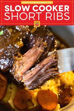 slow cooker short ribs with carrots and potatoes