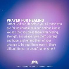 Daddy Healing Prayers, Serious Illness, Jesus Lives, Prayers For Healing, Thank You Lord, Thank You God, You Promised, I Thank You, Dear Lord