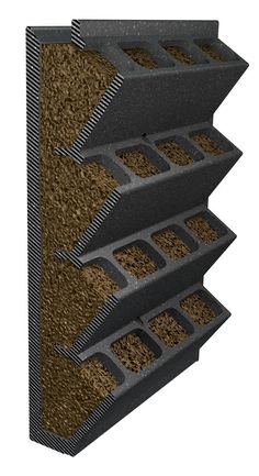 three tiered cat litter mat with different sizes and colors