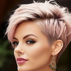 Shoulder Length Hair Styles For Women, Ash Blonde Short Hair, Short Punk Hair, Short Hair Images, Chin Length Hair, Punk Hair