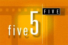 the five numbers are displayed in front of an orange and black background with white letters