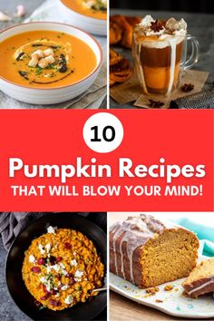 pumpkin recipes that will blow your mind