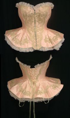 Going to New Orleans ~ Jane Woolrich - Lingerie Briefs ~ by Ellen Lewis Cosplay Templates, Jane Woolrich, Body Corset, Modern Corset, Pretty Ballerinas, Vintage Corset, Pink Ballerina, Dress Forms