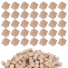 PRICES MAY VARY. Package Contents: You will receive 300 wooden blocks, sufficient quantity to meet your use needs. Product Size: The size of the wood blocks for crafts are 1x1x1cm, which is suitable for a variety of handicraft projects. Smooth Surface: The wood block are pre-sanded, with a smooth surface and retaining the natural wood texture, ensuring that your artwork is more refined. Wide Application: The wooden cubes are suitable for painting, painting, varnishing or other crafts, allowing y Wood Block Crafts, Natural Wood Texture, Nature Projects, Crafts Diy Projects, Wooden Cubes, Diy Art Projects, Painting Painting, Wood Square, Wood Texture