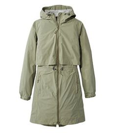 #LLBean: Women's Meridian Rain Coat Raincoat Outfit, Long Rain Coat, Coat Street Style, Rain Protection, Rain Jacket Women, Coat Outfit, Raincoats For Women, Rain Coat, Kids Coats