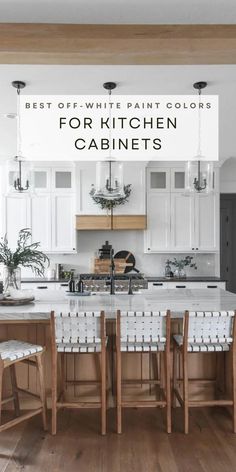 the best off white paint colors for kitchen cabinets