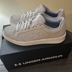 In Store & Online $10 Off* Purchase Of $79 Codes: Savenow | Get Coupon | *Excl. Apply Under Armour Mens Official Court Sneaker Promotions Eligible $70.00 Write The First Review Color: Grey Sizes: Under Armour Official Men's Court Sneaker Wear These Everywhere And Count Summer Official Court Sneaker From Under Armour Season. With A Faux Leather & Suede Overlay Upper Featuring A Deluxe Comfort System Sockliner For Step-In Comfort, This Lace-Up Sneaker Is Super-Light. The Foam Cushioning Is Comfy W Suede Shoes, Mens Shoes Sneakers, Under Armour, Men's Shoes, Shoes Sneakers, Online Store, Faux Leather, Lace Up, Man Shop