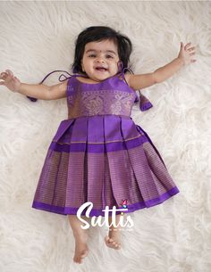 Traditional Pavadai Sattai designed by Suttis - Ival in Mabia. Whatsapp - +91 99526 79935 #suttis, #ivalinmabia, #kids, #pavadaisattai, #ival, #kidsdress, #mabia, #boutique, #traditional Pavadai Sattai Designs, Kids Wedding Outfits