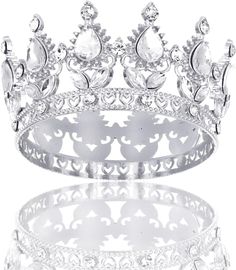 Small Crystal Crown for Women Tiaras and Crowns Girls Rhinestones Silver Product Details Brand, Seller, or Collection Name: YARIEW Material: Metal Manufacturer : YARIEW Crown For Women, Crystal Crown, Tiaras And Crowns, Tiara, Crown, Crystals, For Women, Silver