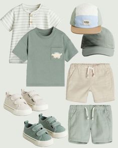 2-piece Shirt and Shorts Set curated on LTK Toddler Boy Style Summer, Spring Toddler Boy Outfits, Baby Boy Summer Outfits 6 Months, Spring Baby Boy Outfits, Toddler Boy Spring Outfits, Little Boy Outfits Summer, Boy Spring Outfits, Toddler Boy Outfits Summer