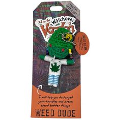 Watchover Voodoo : Dolls - Weed Dude - Watchover Voodoo, Watchover Voodoo Doll, Voodoo Doll Keychain, Thoughtful Messages, Country Relationship Goals, Country Relationships, Yarn Dolls, Diy Baby Gifts, Voodoo Doll