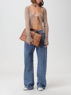 Find JACQUEMUS Handbag on Editorialist. Handbag JACQUEMUS Woman color Brown Jacquemus Handbag, Fancy Bags, Brown Handbag, Marc Jacobs Bag, Plain Design, Woman Colour, Shoulder Bag Women, Top Handle, Marc Jacobs