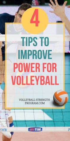 4 Tips to Improve Power for Volleyball Volleyball Serving Drills, Increase Speed