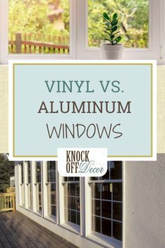 According to Angie’s List, it could cost between $175 to $1,200 per window to replace or upgrade them for your home.If you’re going to be spending that much money on new windows, you should do your research on whether you’ll get vinyl vs aluminum windows.There are pros and cons to both, but we’ll break it all down for you here! Windsor Windows, Window Condensation, Milgard Windows, Aluminum Windows, Shaped Windows, Vinyl Windows, Impact Windows