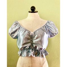 Satin babydoll style top with ruffled trim. iMPORTANT ♥️ Please contact us if you need or want an order by a certain time frame as our production and shipping times vary. We need to know in advance for orders with specific deadlines. Thank you! Fitted Satin Top With Ruffles, Coquette Ruffled Tops For Spring, Spring Coquette Tops With Ruffles, Satin Ruffle Tops, Satin Babydoll, Retro Pin Up, Womens Blouses, Babydoll Style, Red Lingerie