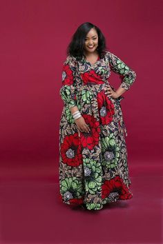 30 Awesome Ankara Styles You Need to Try Right Now [2020] Ankara Long Gown, Ankara Long Gown Styles, African Maxi Dresses, African Fashion Women Clothing